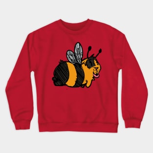 Bumble Bee Guinea Pig Crewneck Sweatshirt